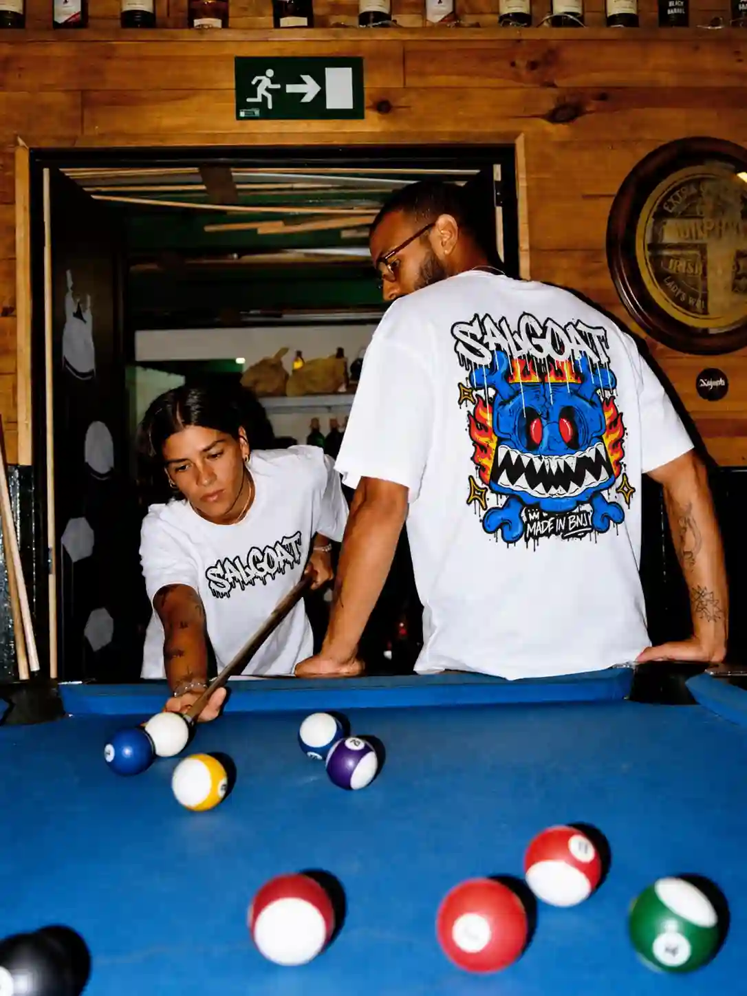 T-shirts Printiha imprimés rap marocain